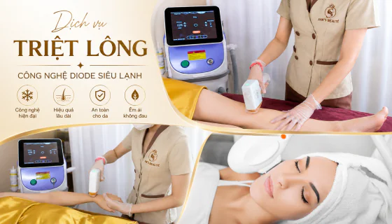 Triệt lông 5 vùng