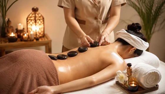 MASSAGE ĐÁ NÓNG