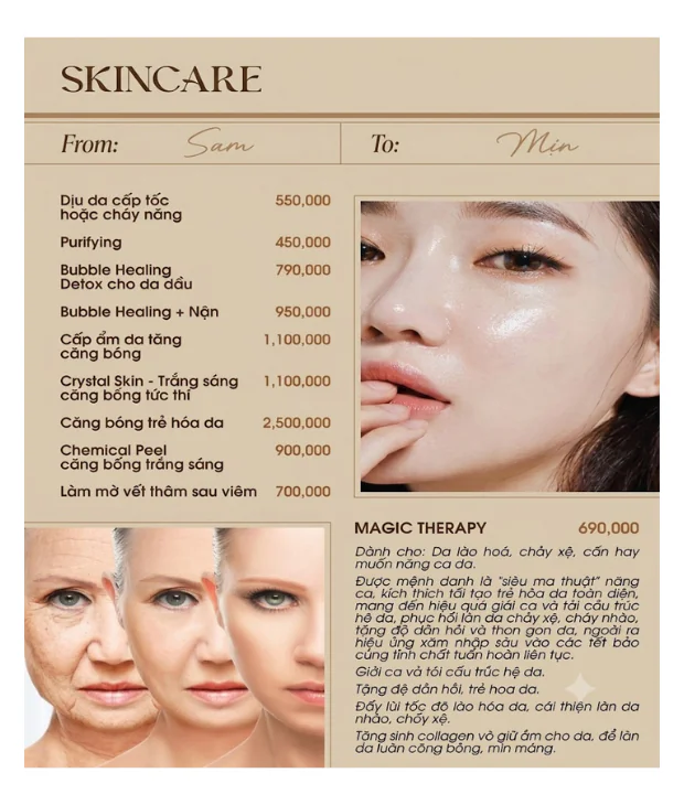 SAM'S BEAUTÉ – KHƠI NGUỒN VẺ ĐẸP TỰ NHIÊN