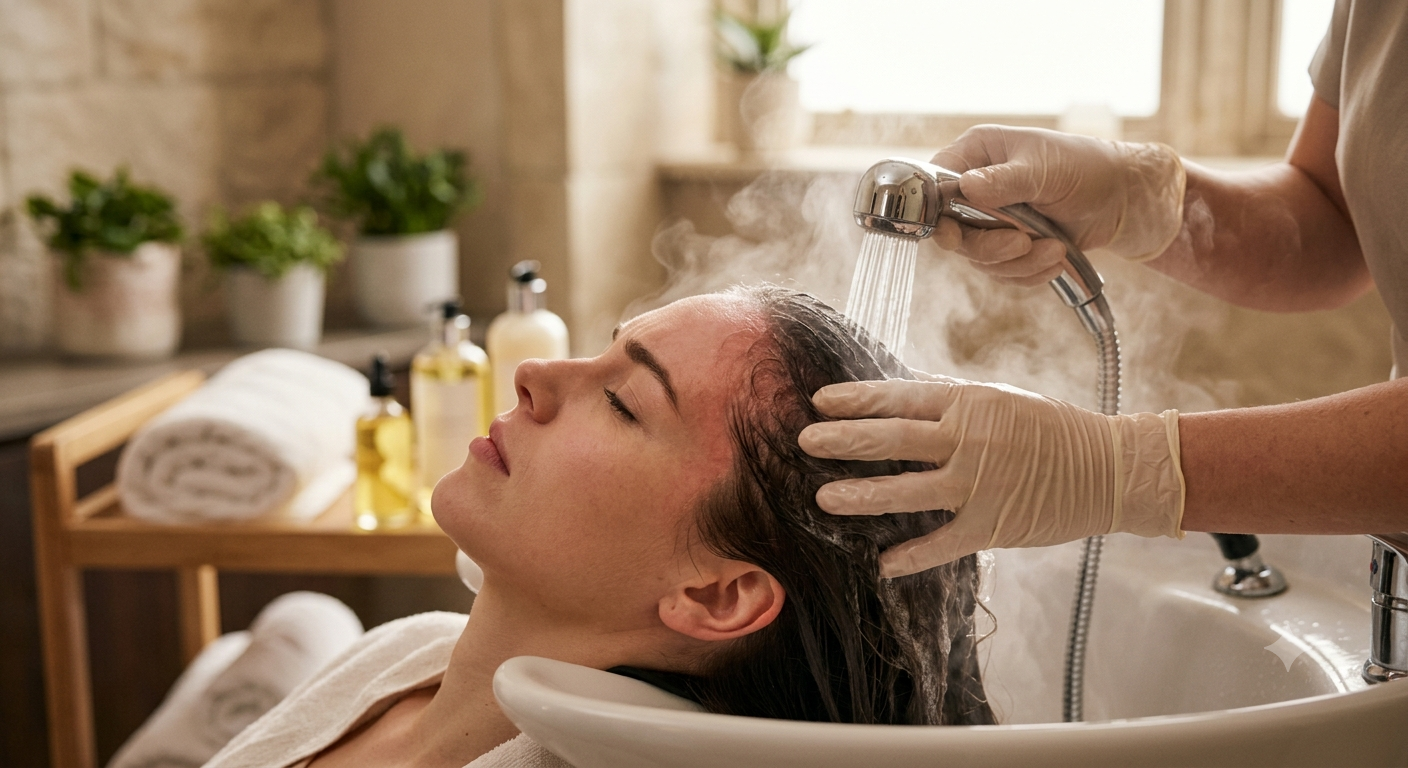 Vì sao nước quá nóng gây hại cho da đầu nhạy cảm?